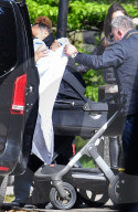 EXKLUSIV - Janet Jackson mit Baby Eissa im Park in London