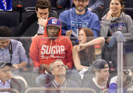 PEOPLE - Promis am New York Rangers Game
