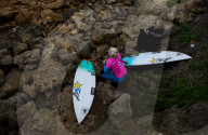 PEOPLE - Melbourne: Surf  Wettbewerb Rip Curl Pro Bells Beach 