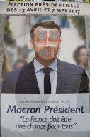 NEWS - Wahlen Frankreich: Plakate in Paris