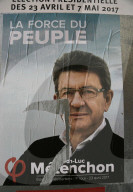 NEWS - Wahlen Frankreich: Plakate in Paris