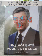 NEWS - Wahlen Frankreich: Plakate in Paris