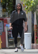 PEOPLE - Gabriel Aubry verlässt das Gym in Beverly Hills