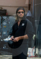 PEOPLE - Gabriel Aubry verlässt das Gym in Beverly Hills