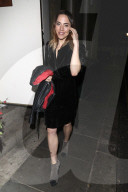 PEOPLE - Mel C verlässt das Ehren-Dinner von Victoria Beckham