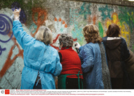 Lata 65 is a creative workshop teaching street art to senior citizens, Lisbon, Portugal, May 2015