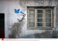 Lata 65 is a creative workshop teaching street art to senior citizens, Lisbon, Portugal, May 2015
