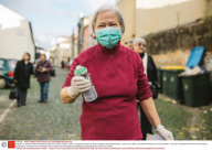 Lata 65 is a creative workshop teaching street art to senior citizens, Lisbon, Portugal, May 2015