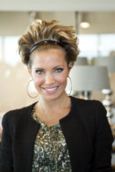 SYLVIE VAN DER VAART at a magazine launch