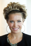 SYLVIE VAN DER VAART at a magazine launch