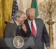 NEWS - Washington: Donald Trump empfängt den italienischen Premier Paolo Gentiloni 
