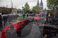 NEWS - Proteste gegen den Bundesparteitag der AfD in Köln