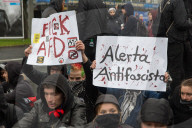 NEWS - Proteste gegen den Bundesparteitag der AfD in Köln