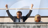 NEWS - Wahlen in Frankreich: Emmanuel Macron lässt sich im La Rotonde feiern