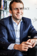 Emmanuel Macron. Portraits. D'ALESSANDRI