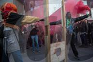 NEWS - Wahlen in Frankreich: Ausschreitungen in Paris als Reaktion auf die Wahlergebnisse