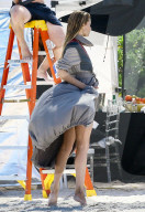 PEOPLE - Doutzen Kroes posiert in Miami während Mann Sunnery mit den Kids spielt