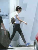 PEOPLE - Kendall Jenner verlässt das Gym durch den Hinterausgang