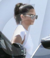 PEOPLE - Kendall Jenner verlässt das Gym durch den Hinterausgang