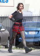 PEOPLE - Paris Jackson auf dem Filmset in Tarzana