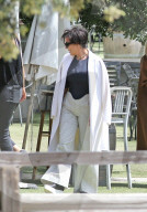 EXKLUSIV - Khloe Kardashian und Kris Jenner besuchen Weingut in Malibu