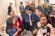 NEWS - New York: Evo Morales besucht das UNO-Hauptquartier