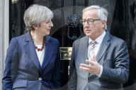 NEWS - London: Theresa May empfängt EK-Präsident Jean-Claude  Juncker