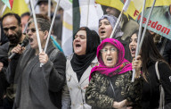 NEWS - Brüssel: Kurden protestieren gegen türkische Bombardierungen