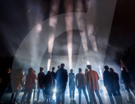 PEOPLE - 'Alien: River of Pain' im Greenwich Observatory Planetarium bei London
