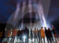 PEOPLE - 'Alien: River of Pain' im Greenwich Observatory Planetarium bei London