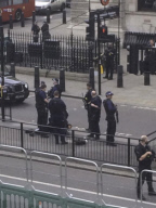 Terror arrest near Houses of Parliament, London, United Kingdom - 27 Apr 2017