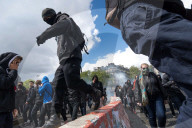 NEWS - Frankreich: Heftige Proteste gegen das Wahlresultat im ganzen Land