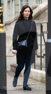 PEOPLE - Nigella Lawson ohne Make-Up in London unterwegs