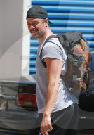 PEOPLE - Josh Duhamel auf dem Weg ins Gym