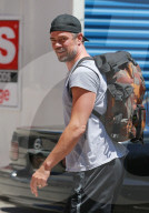 PEOPLE - Josh Duhamel auf dem Weg ins Gym