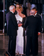 Princess Diana and Prince Charles at the National Gallery of Art