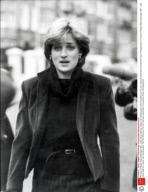 Princess Of Wales Before Marriage 1980 - Lady Diana Spencer Leaves Her Old Brompton Flat This Afternoon For An Unknown Destination Pursued By Press Photographers.