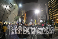 NEWS - Sao Paulo: Marsch gegen Immigrations-Politik eskaliert