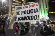 NEWS - Sao Paulo: Marsch gegen Immigrations-Politik eskaliert