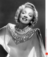 Marlene Dietrich (1901-1992).