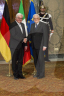 NEWS - Rom: Walter Steinmeier von Paolo Gentiloni empfangen