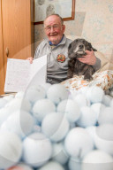 FEATURE - Der Hund der 51 000 Golfbälle gesammelt hat