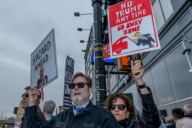US: Thousands protest Trumpís first visit to NYC