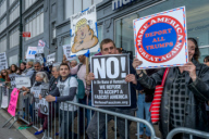 US: Thousands protest Trumpís first visit to NYC