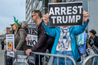 US: Thousands protest Trumpís first visit to NYC