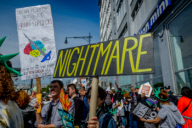 US: Thousands protest Trumpís first visit to NYC
