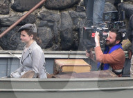 PEOPLE - Lily James bei Dreharbeiten von "Guernsey"