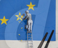 FEATURE - Ein neuer "Banksy" in Dover aufgetaucht