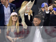 PEOPLE - Cuba Gooding Jr. fiebert nit den Rangers mit