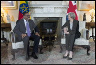 NEWS - Theresa May empfängt den äthiopischen Premierminister Hailemariam Desalegn